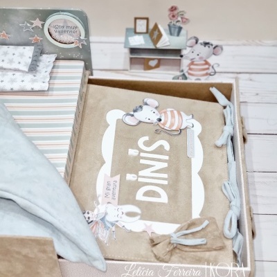 Tutorial Online Cama e Álbum Ratinho Pérez