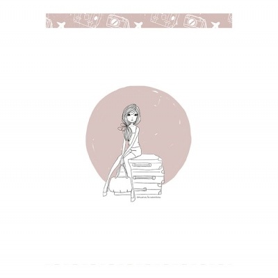 Bloco 6x8" TRAVEL, Alua Cid