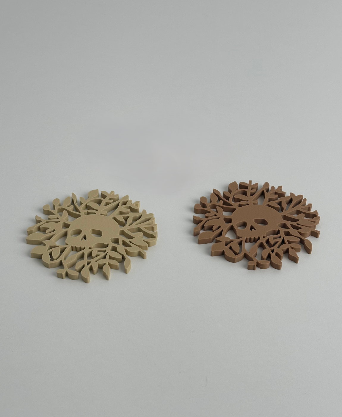 Crânio Botânico - 6 Bases Copos