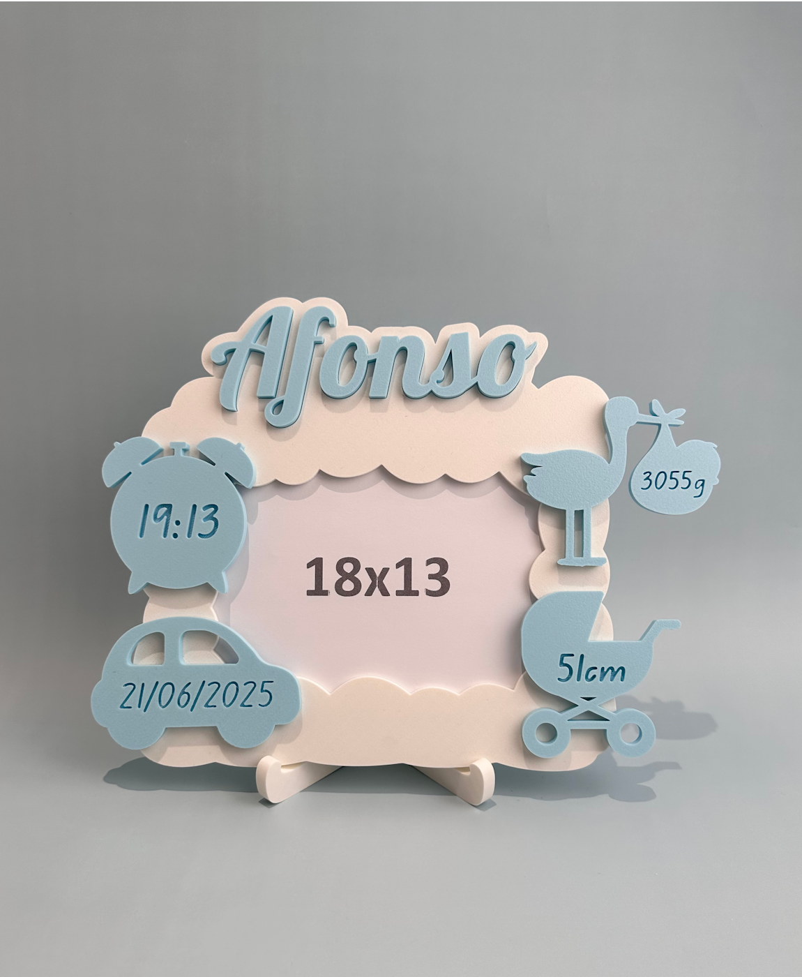 Moldura Nascimento - Bebé