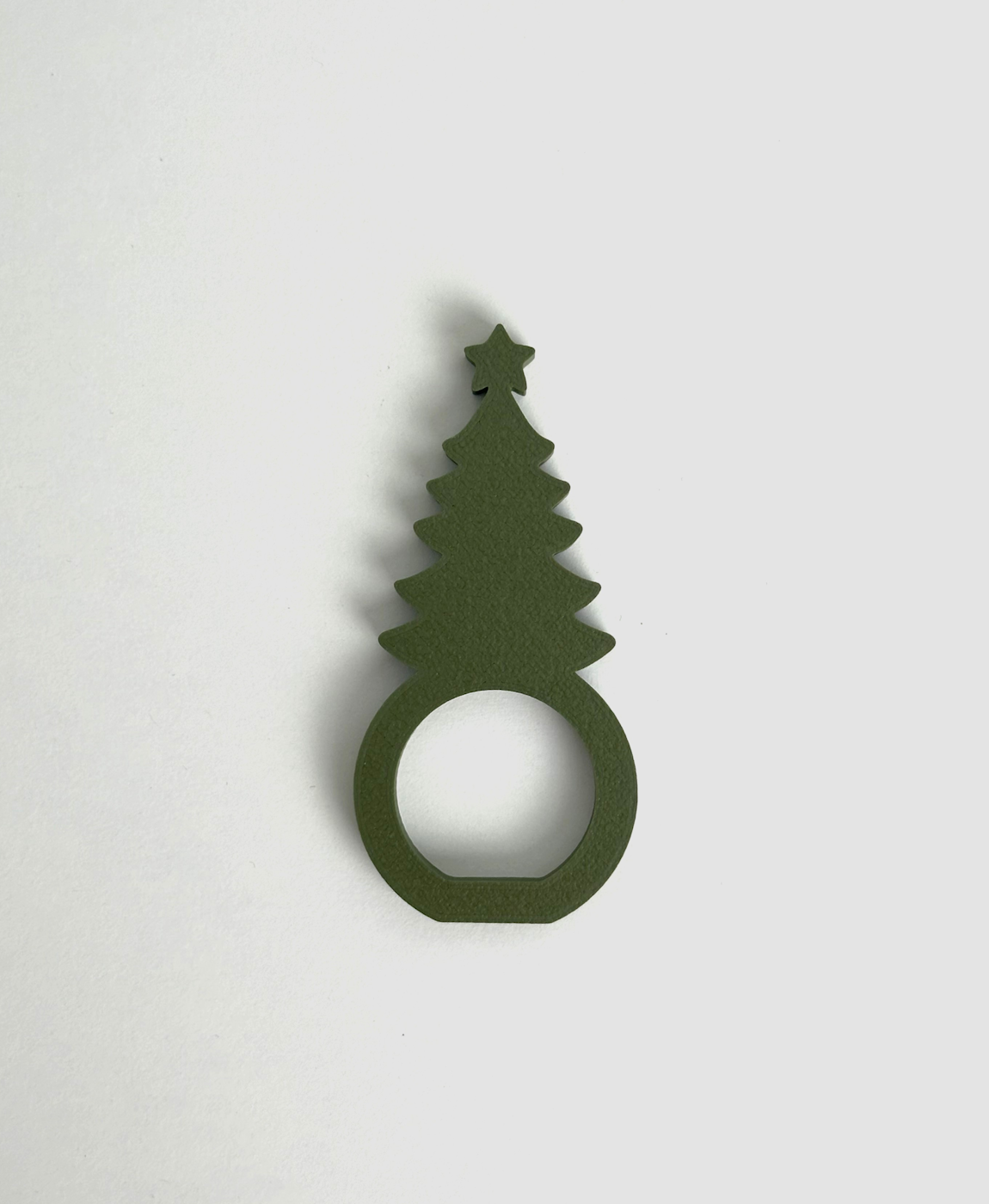 12 Argolas para Guardanapo de Natal