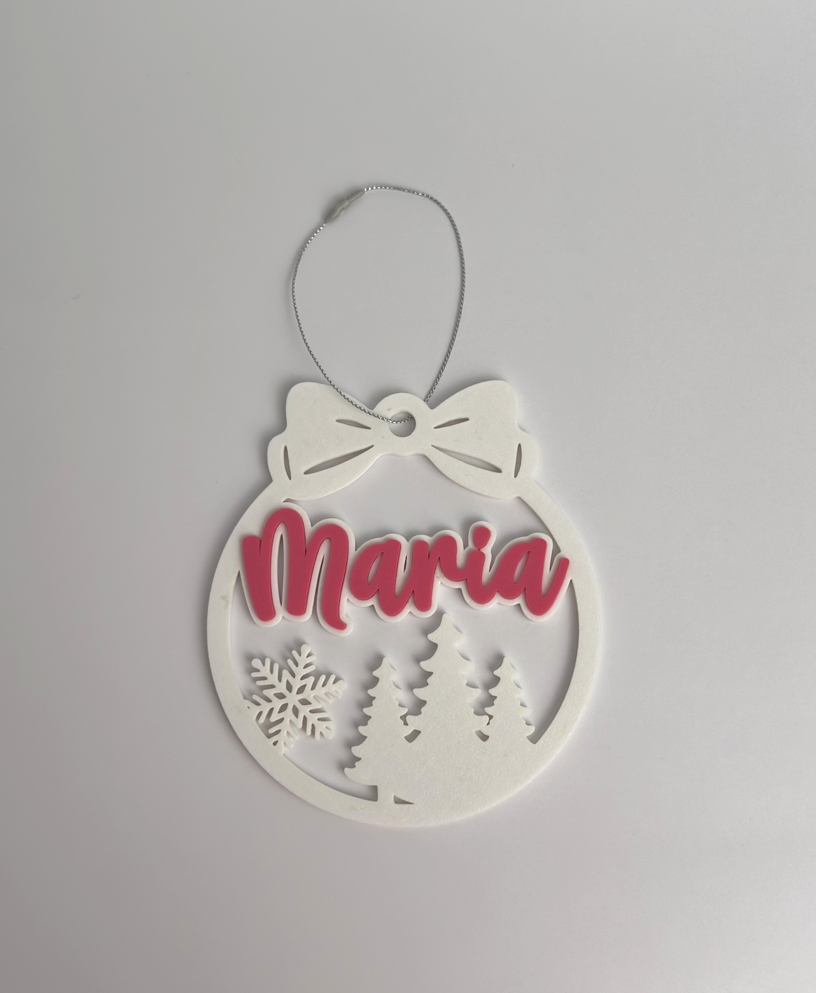 Ornamento de Natal - Nome