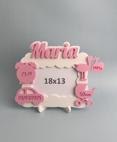 Moldura Nascimento - Bebé