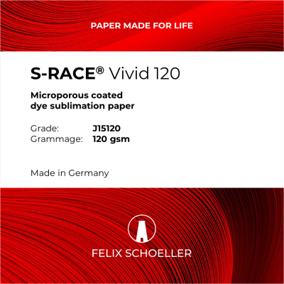 FELIX SCHOELLER® Papel Sublimação S-RACE Vivid 120 Series