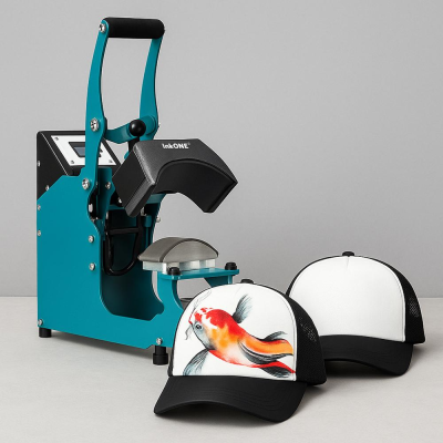 INKONE® Prensa Térmica C1 para Bonés