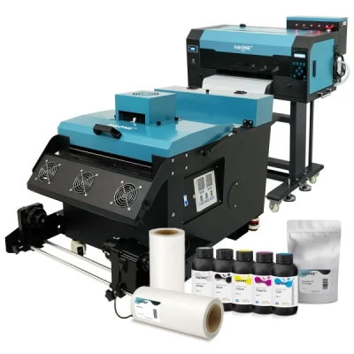 INKONE® Sistema de impressão DTF DM4 - 35 cm (equipamento completo com forno e aplicador)