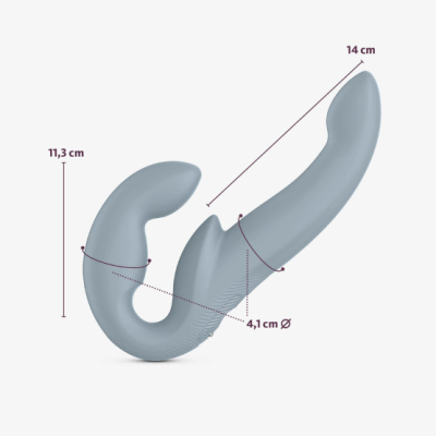 Strapless vibrador de casal | Share Vibe Pro Fun Factory