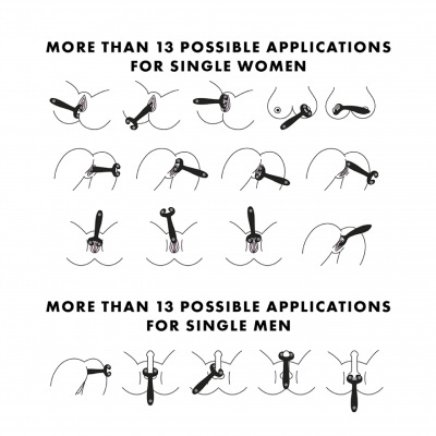 Satisfyer Endless Fun - Multivibrador para casal + de 29 usos