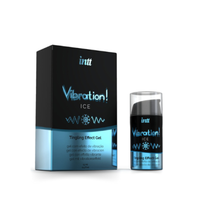 Vibrador líquido ICE efeito frio | Intt Vibration