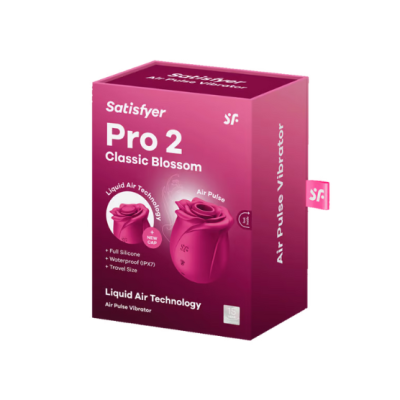 Satisfyer Pro 2 Classic Blossom | Rosa Sugador de clitóris + bocal extra Liquid Air