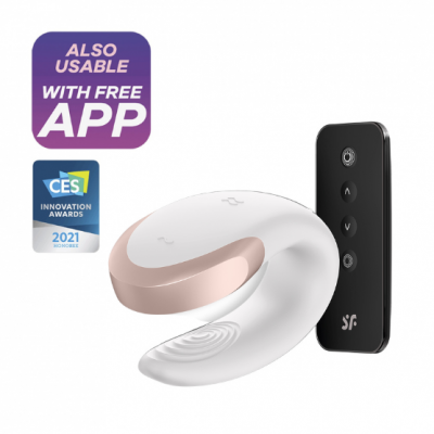 Vibrador de Casal - Satisfyer Double Love Luxury App