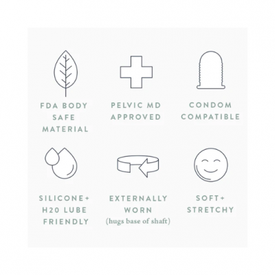 OHNUT - Kit anéis penianos amortecedores de penetração OHNUT - Kit anéis penianos amortecedores de penetração