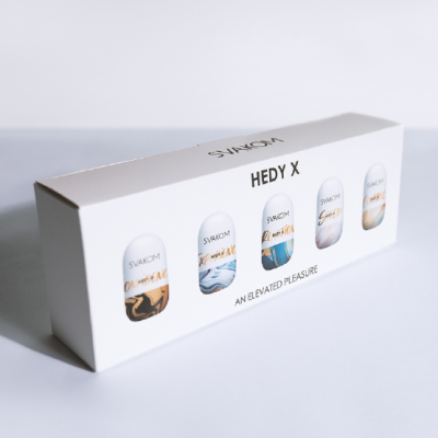 Masturbador Svakom EGG Hedy X - 5 texturas