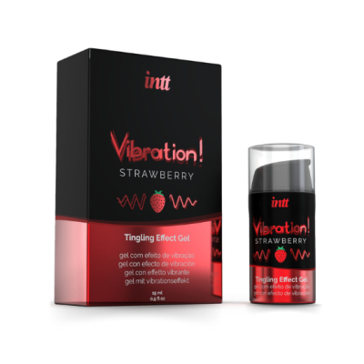 Vibrador líquido de morango | Intt Vibration