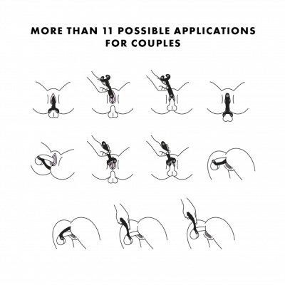 Satisfyer Endless Fun - Multivibrador para casal + de 29 usos