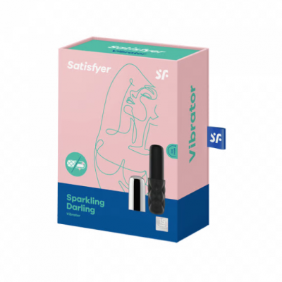 Vibrador bullet / Bala vibratória recarregável à prova d'água | Satisfyer - Sparkling Darling