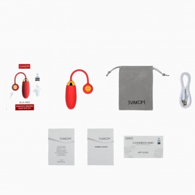 Vibrador bullet / Bala vibratória recarregável com conexão APP | Svakom - Ella Neo