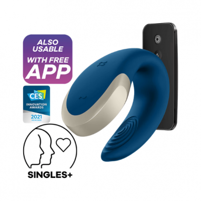 Vibrador de Casal - Satisfyer Double Love Luxury App