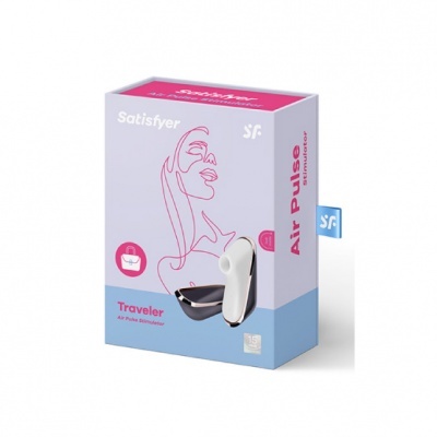 Satisfyer Traveler | Sugador com capa para viagem