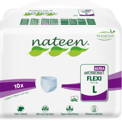 Fralda Cueca Nateen Flexi Ultra L