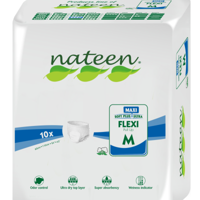 Fralda Cueca Nateen Flexi Maxi M