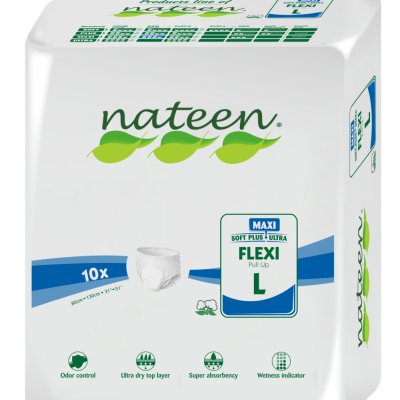 Fralda Cueca Nateen Flexi Maxi L