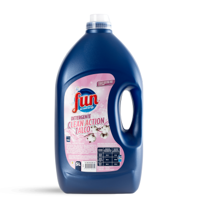 Fun Detergente Clean Action Talco - 5L - 100D Fun Detergente Clean Action Talco - 5L - 100D