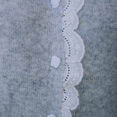 Casaco botões, cinza