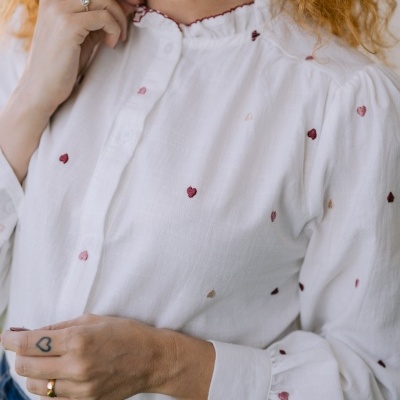 Camisa corações