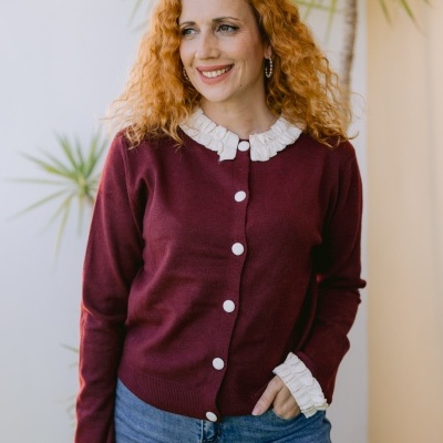 Malha bordeaux