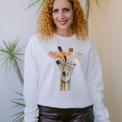 Sweatshirt girafa