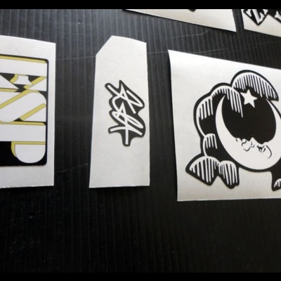 Kirk Hammett OUIJA set of custom stickers decals for lectric guitar