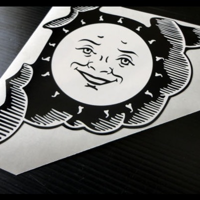 Kirk Hammett OUIJA set of custom stickers decals for lectric guitar