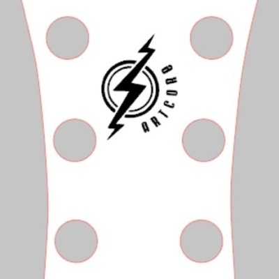 Ibanez AF75 Artcore Decalque Waterslide