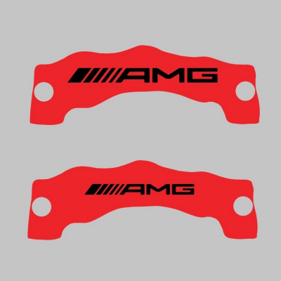 Autocolante AMG vS2 em vinil para pinças de travão