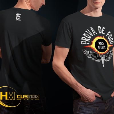 T-Shirt Banda Prova de Fogo - 15 Anos