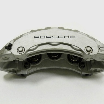 Kit 4 Autocolantes Porche em vinil para pinças de travão