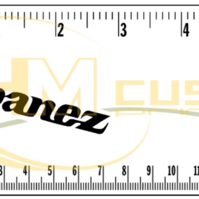 Decalque Waterslide para Ibanez K7 Series