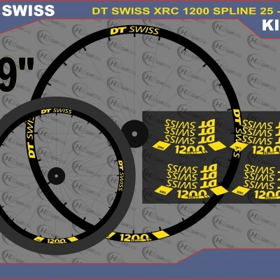 DT SWISS XRC 1200 SPLINE 25 - 29" KIT1