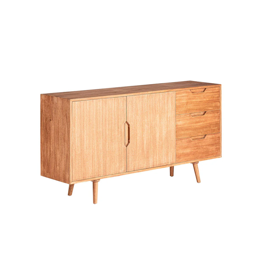 Aparador em madeira mindi Moss 160x80 Aparador em madeira mindi Moss 160x80