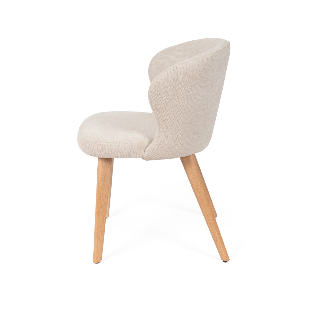 Cadeira estofada madeira faia Tanya Cadeira estofada madeira faia Tanya