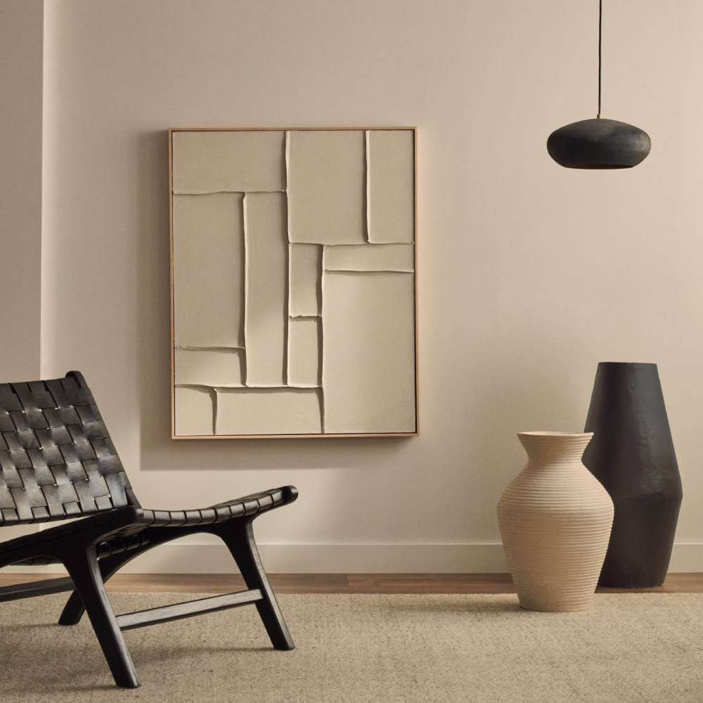 Candeeiro de Teto em Metal Indya Ø40x20 Candeeiro de Teto em Metal Indya Ø40x20