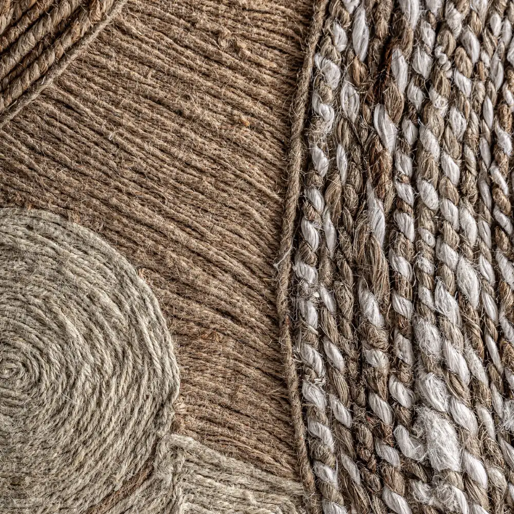 Quadro em fibras naturais e cores neutras Zeus 120x150 Quadro em fibras naturais e cores neutras Zeus 120x150