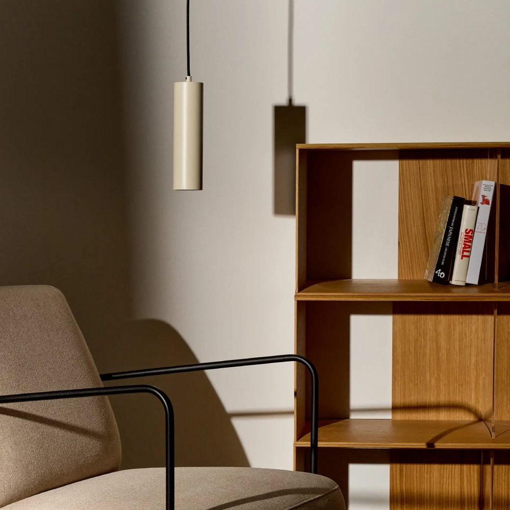 Candeeiro de teto em alumínio Adone Ø7x25 Candeeiro de teto em alumínio Adone Ø7x25