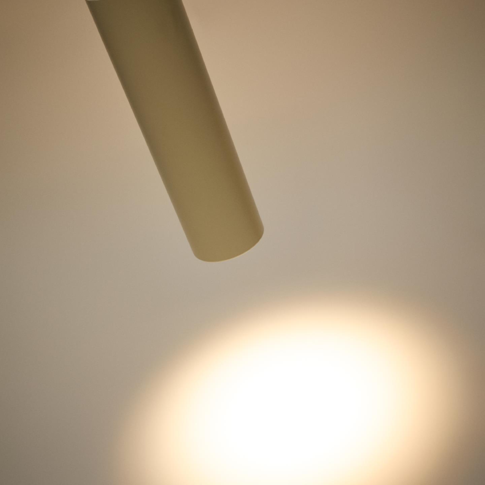 Candeeiro de teto em alumínio Adone Ø7x25 Candeeiro de teto em alumínio Adone Ø7x25