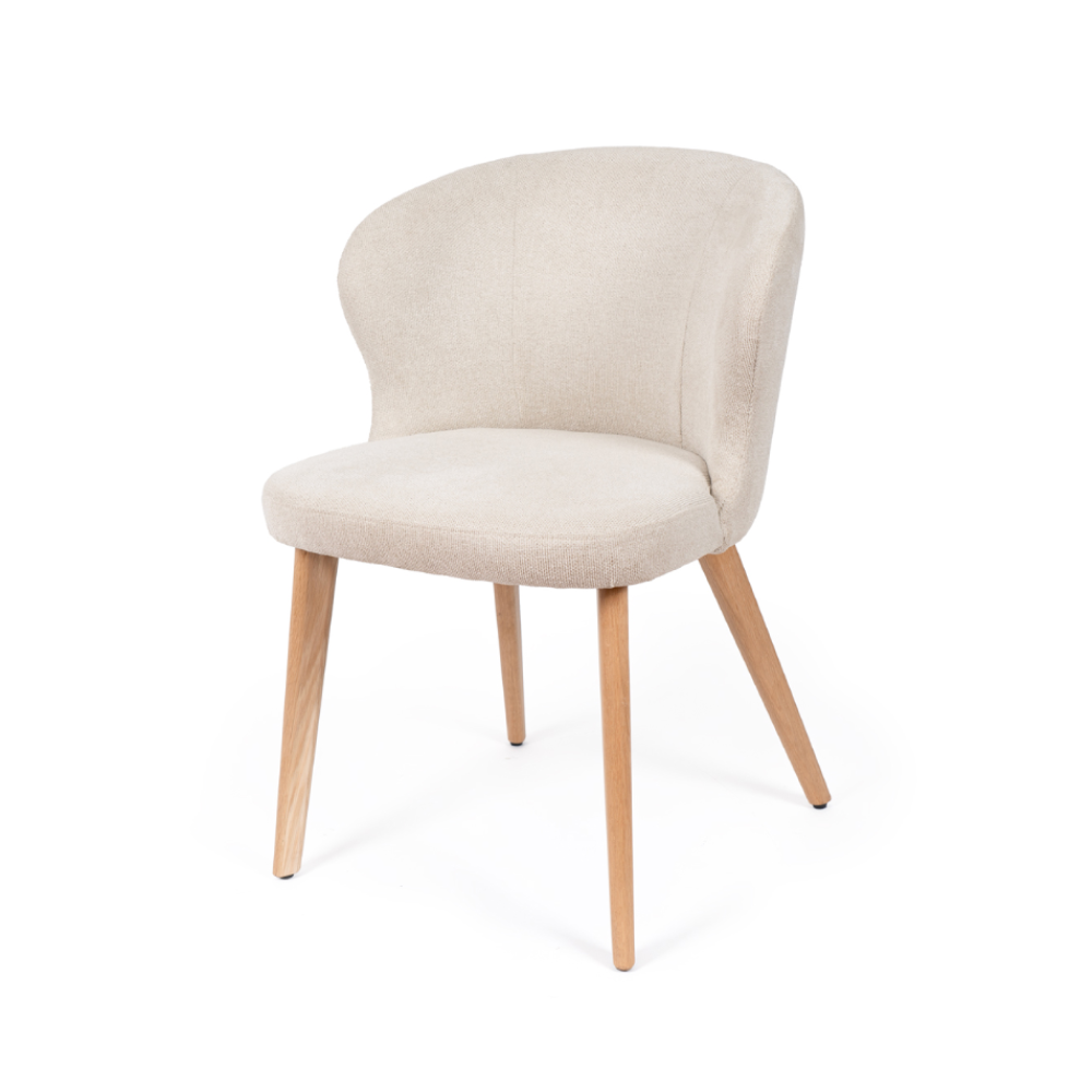 Cadeira estofada madeira faia Tanya Cadeira estofada madeira faia Tanya