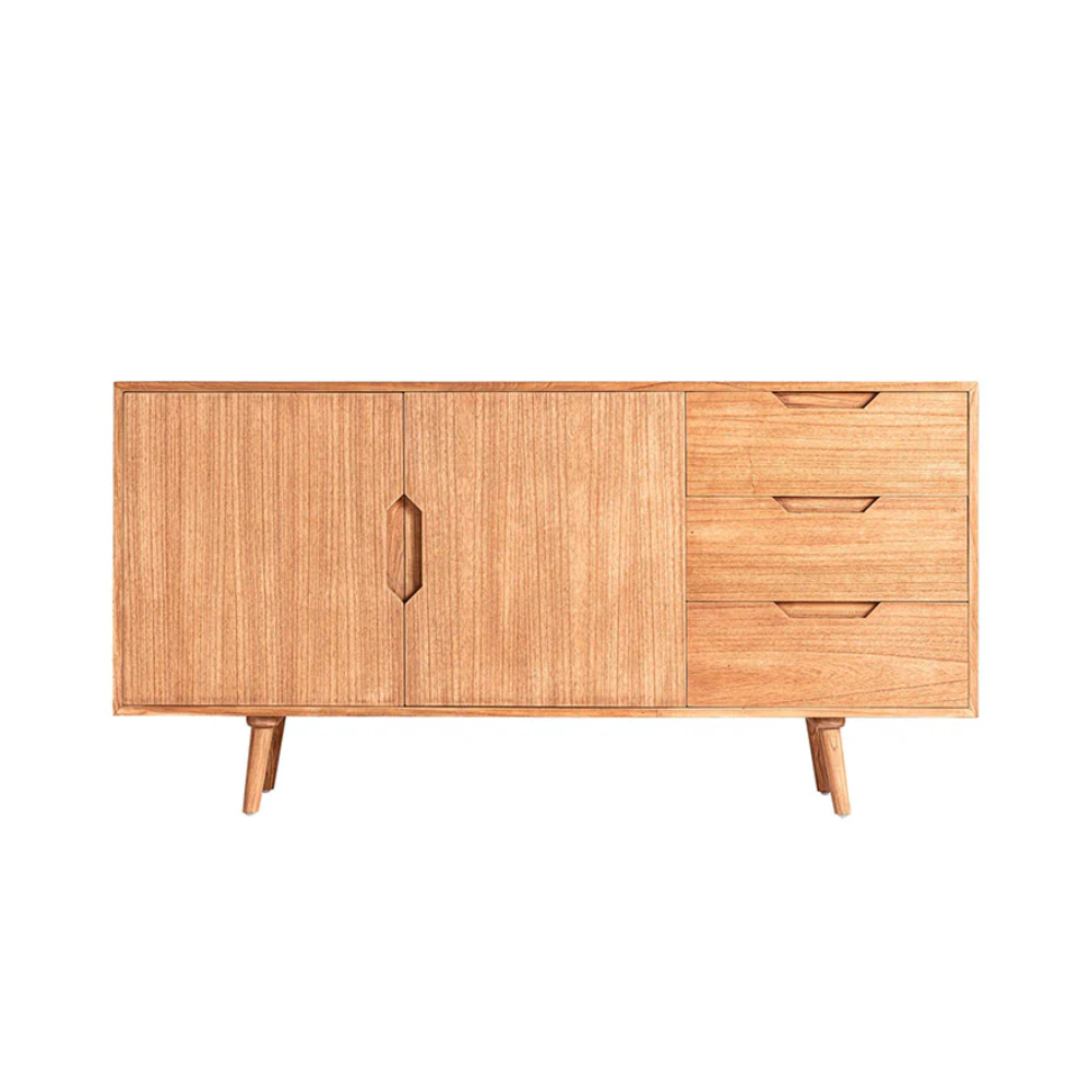 Aparador em madeira mindi Moss 160x80 Aparador em madeira mindi Moss 160x80