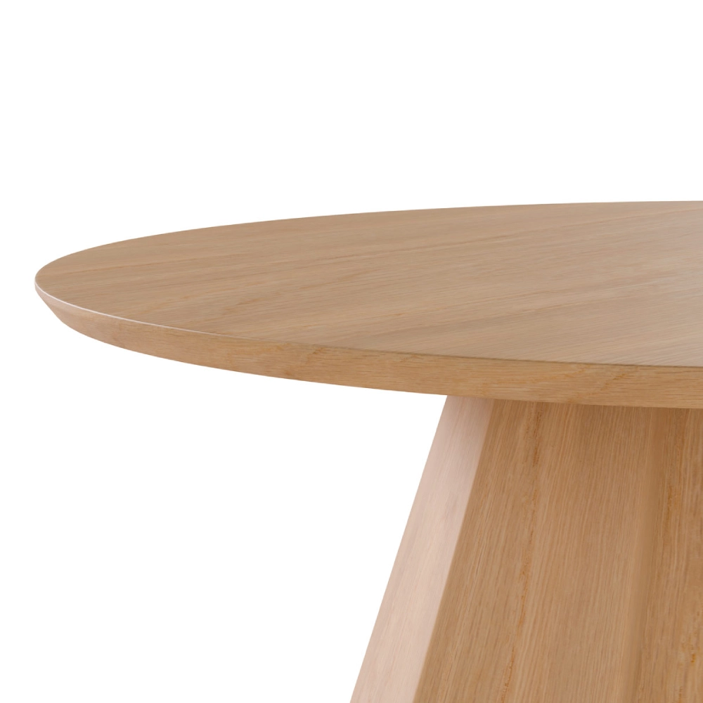 Mesa de centro madeira carvalho Homero Ø90x35 Mesa de centro madeira carvalho Homero Ø90x35