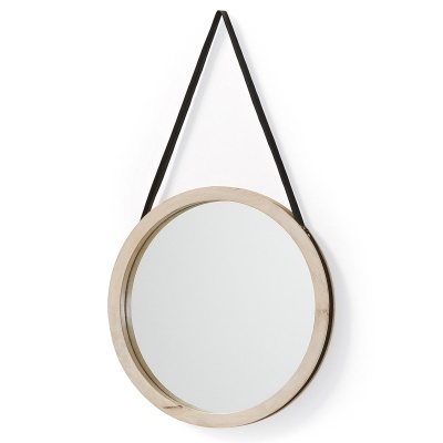 Espelho Gui, madeira manga, Ø40cm