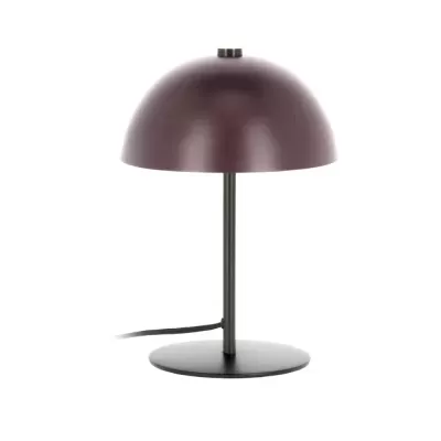 Candeeiro de Mesa em Metal Roxo Aleila